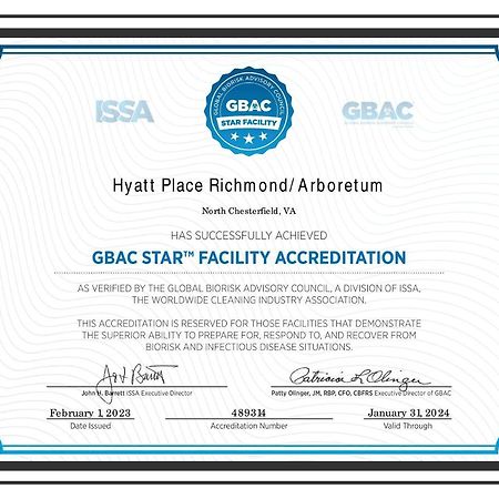 Hyatt Place Richmond Arboretum Kültér fotó